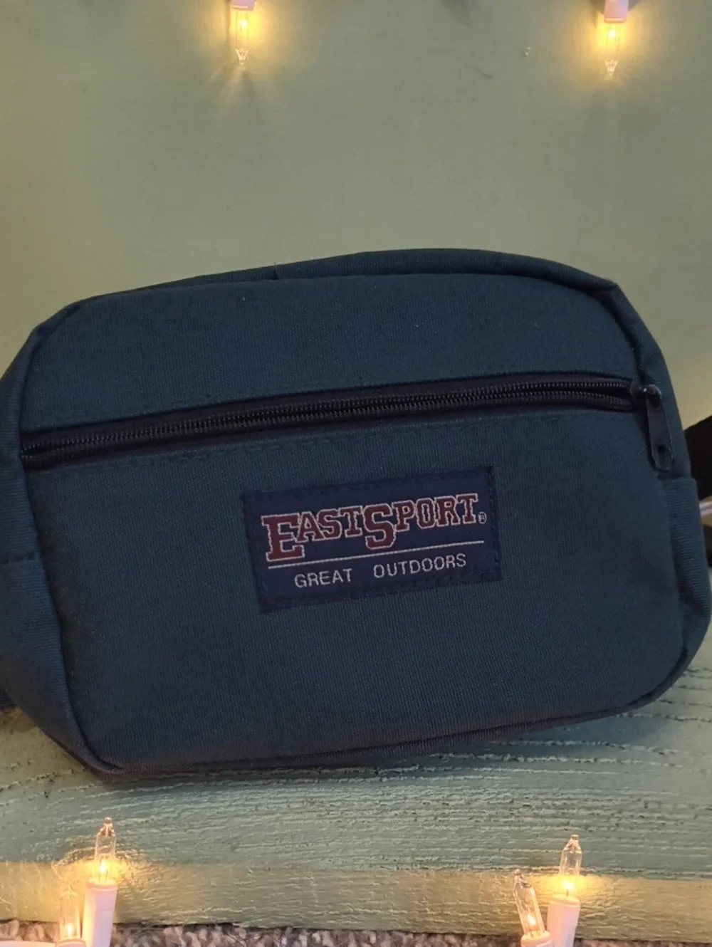 Pet EastSport Great Outdoors Dark Green Black Fanny Waist Pack